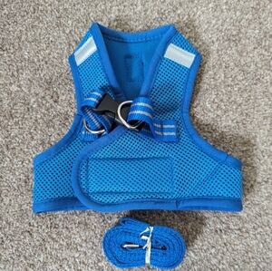 Cat Harness And Walking Leads, Large, New With Tags